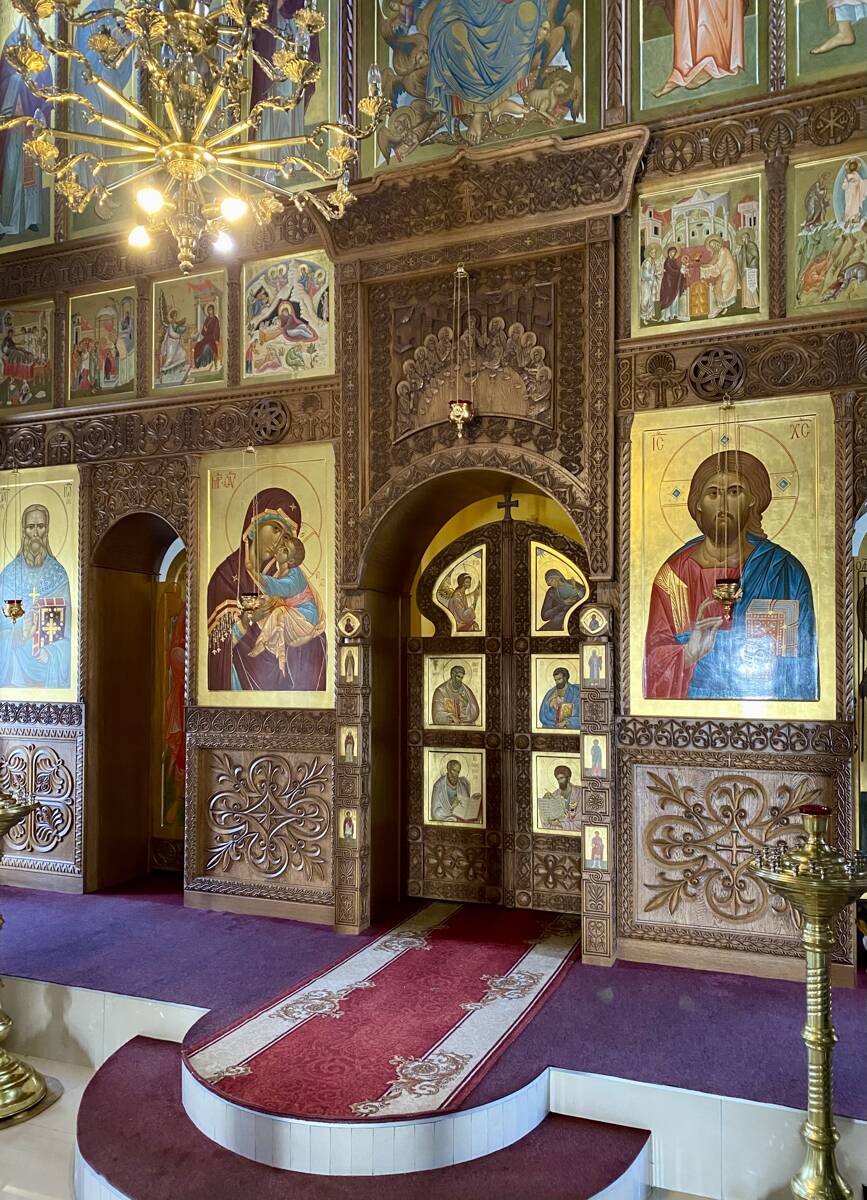 Церковь Богоявления Господня, Арское (Ульяновск, город, Ульяновская область). интерьер и убранство, Царские врата