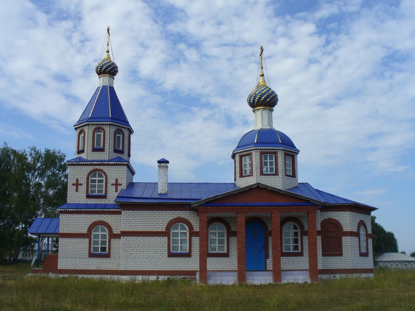 Церковь Николая Чудотворца (новая), Малое Шемякино (Тетюшский район, Республика Татарстан). фасады