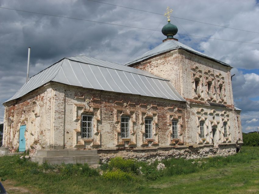 Церковь Троицы Живоначальной, Теньки (Камско-Устьинский район, Республика Татарстан). фасады