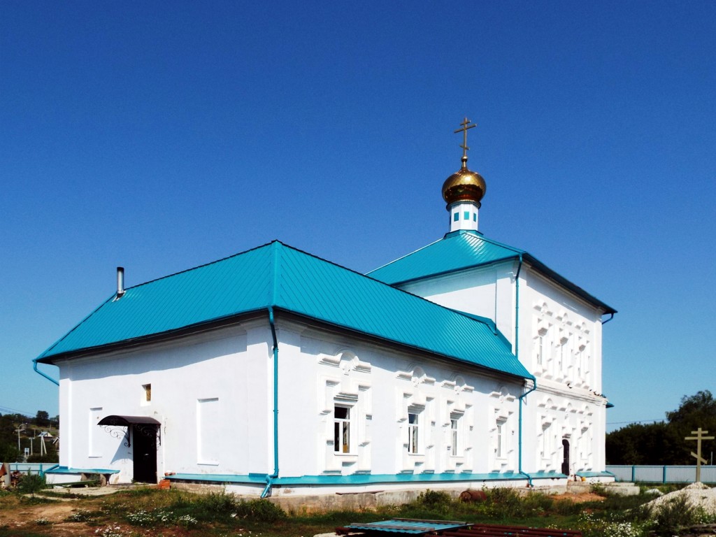 Церковь Троицы Живоначальной, Теньки (Камско-Устьинский район, Республика Татарстан). фасады