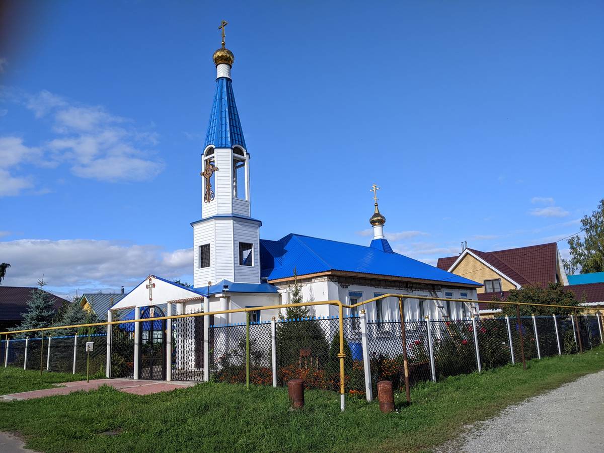 фасады. Молитвенный дом Михаила Архангела, Куйбышевский Затон (Камско-Устьинский район, Республика Татарстан)