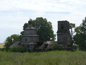 Архангельские Кляри. Церковь Михаила Архангела