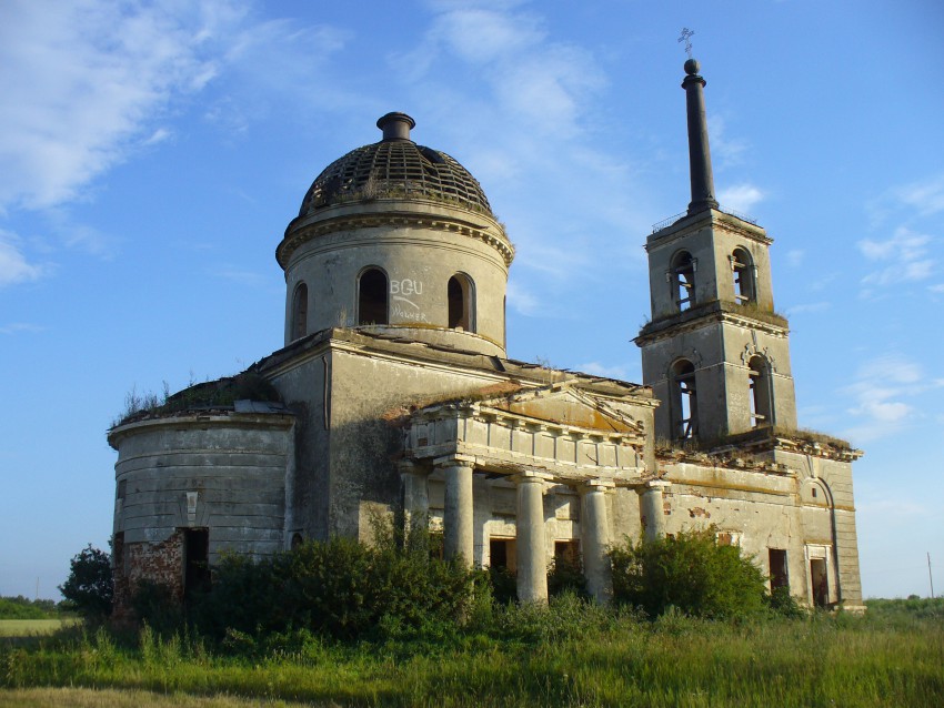 Церковь Николая Чудотворца, Карланга, урочище (Тетюшский район, Республика Татарстан). фасады