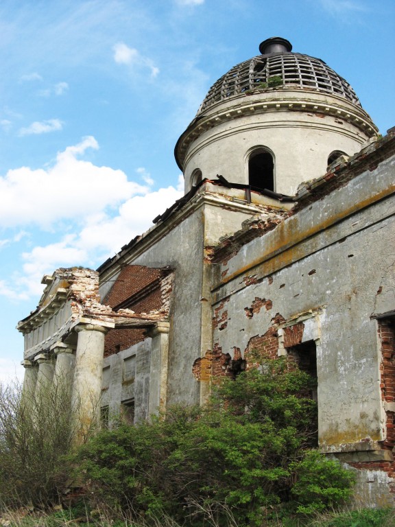 Церковь Николая Чудотворца, Карланга, урочище (Тетюшский район, Республика Татарстан). архитектурные детали, Северная сторона фасада храма