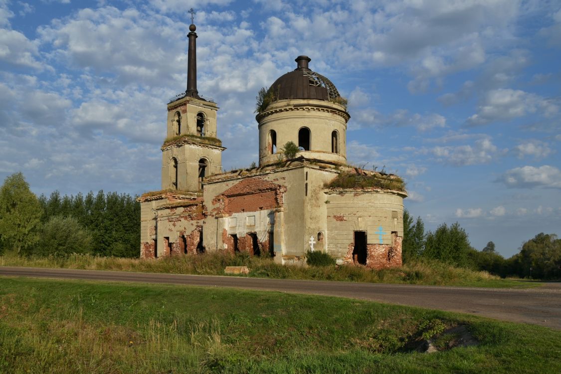 Карланга, урочище. Церковь Николая Чудотворца. фасады, Вид с юго-востока