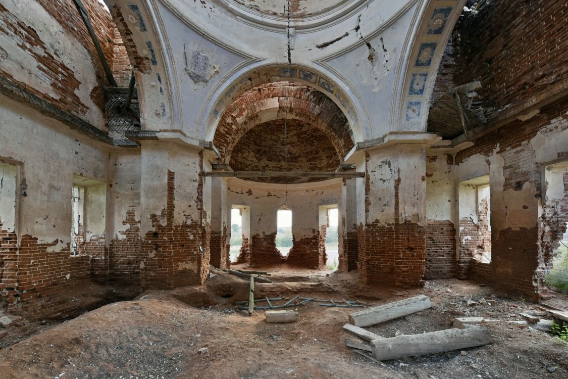 Церковь Николая Чудотворца, Карланга, урочище (Тетюшский район, Республика Татарстан). интерьер и убранство, Восточная сторона основного объема