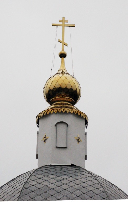 Церковь Покрова Пресвятой Богородицы, Ахматово (Алатырский район и г. Алатырь, Республика Чувашия). архитектурные детали, Завершение главного объема церкви