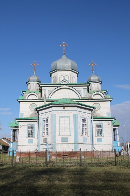 Церковь Николая Чудотворца, Мишуково (Порецкий район, Республика Чувашия). фасады, Фасады