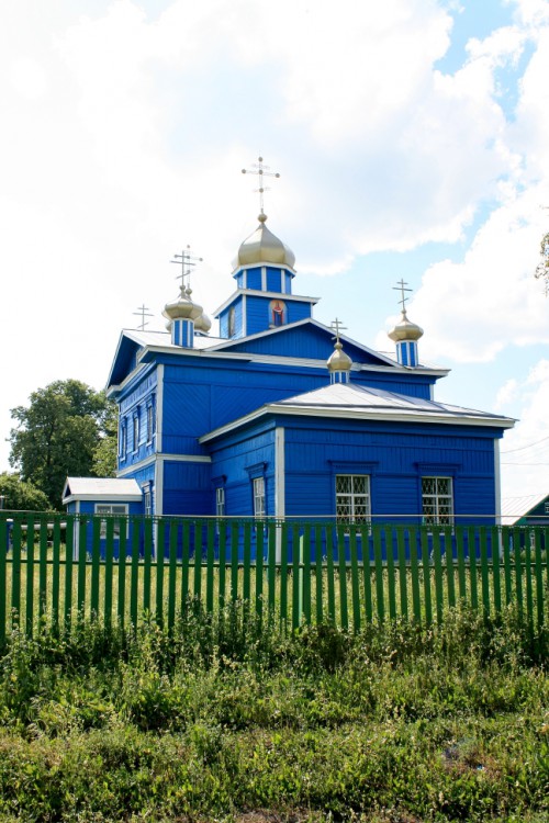 Климово. Церковь Покрова Пресвятой Богородицы. фасады