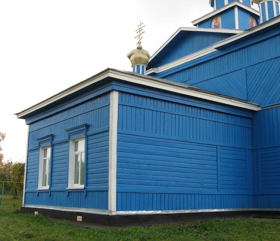Церковь Покрова Пресвятой Богородицы, Климово (Ибресинский район, Республика Чувашия). архитектурные детали, Апсида храма