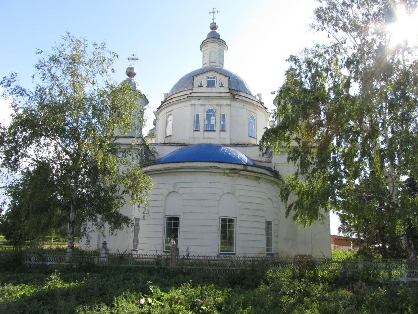 Семёновское. Церковь Вознесения Господня. фасады