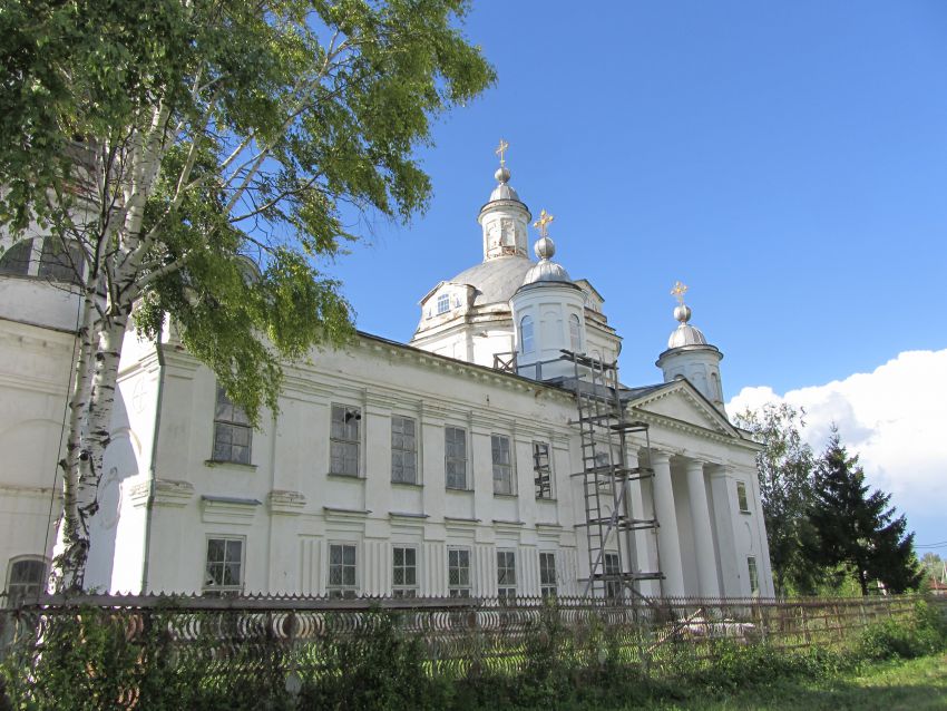 Семёновское. Церковь Вознесения Господня. документальные фотографии