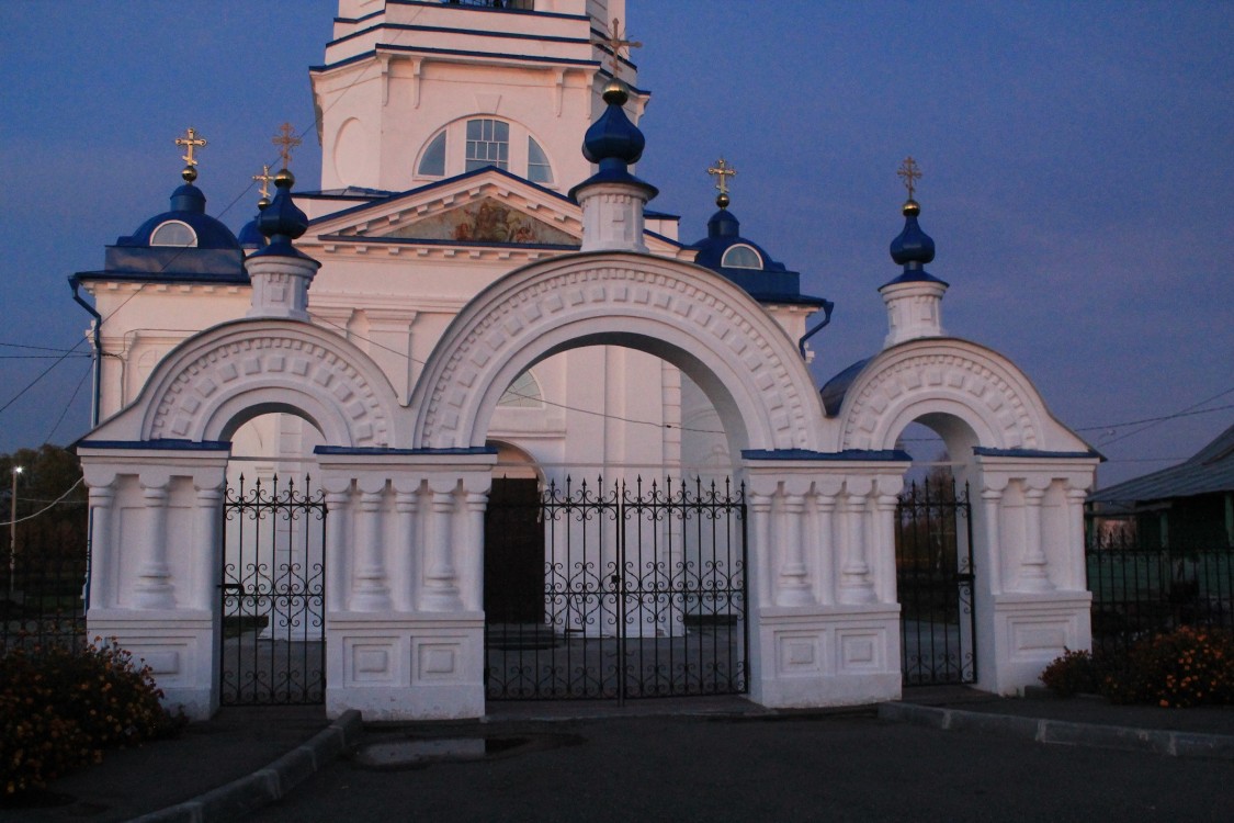 Церковь Вознесения Господня, Семёновское (Порецкий район, Республика Чувашия). дополнительная информация, Церковная ограда