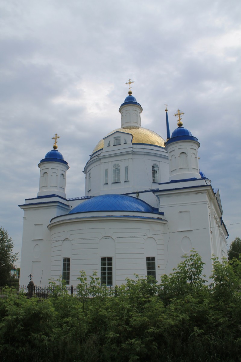 Семёновское. Церковь Вознесения Господня. фасады