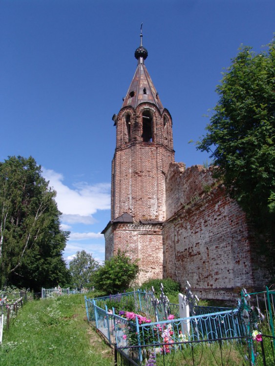 Церковь Флора и Лавра на Фроловском погосте, Фролы, урочище (Нерехтский район, Костромская область). фасады