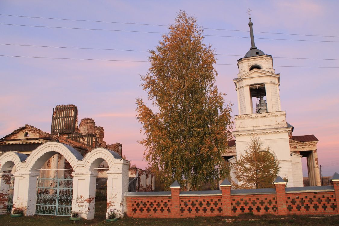 Анастасово. Церковь Николая Чудотворца. фасады