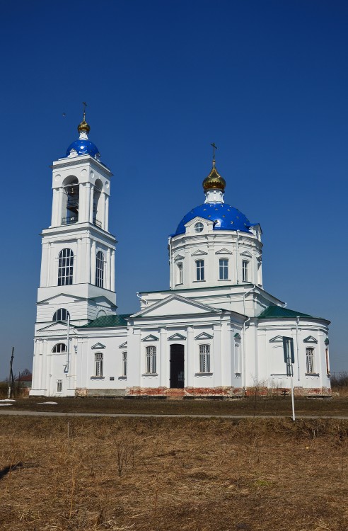 Бородино. Церковь Михаила Архангела. фасады