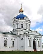 Церковь Михаила Архангела, Основной объем, вид с юго-запада, Бородино, Гаврилово-Посадский район, Ивановская область