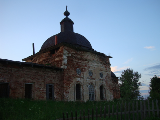 Поцкий погост. Церковь Илии Пророка. фасады