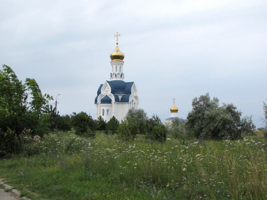 Церковь Державной иконы Божией Матери, Анапа (Анапа, город, Краснодарский край). общий вид в ландшафте