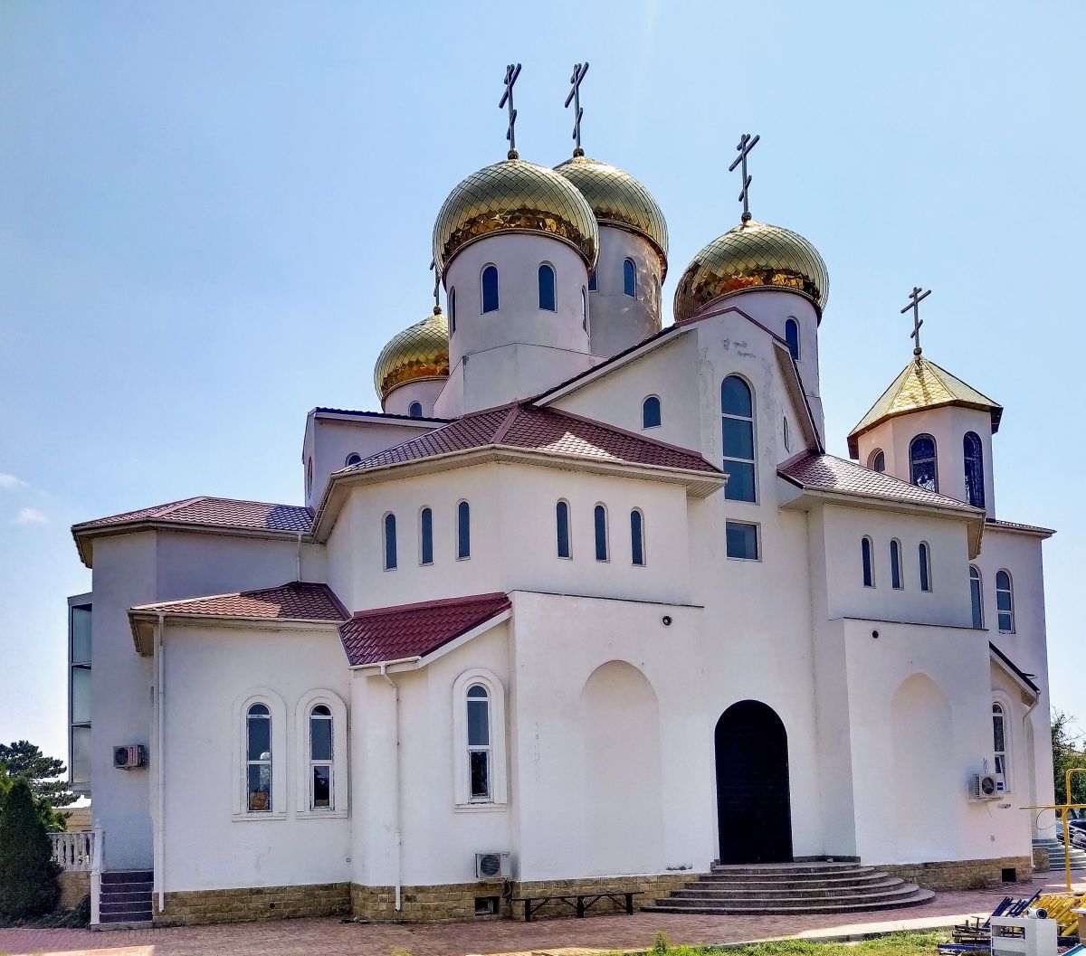 Витязево. Церковь Георгия Победоносца. фасады