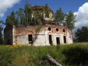 Церковь Успения Пресвятой Богородицы, Южный фасад<br>, Тяполово, Духовщинский район, Смоленская область