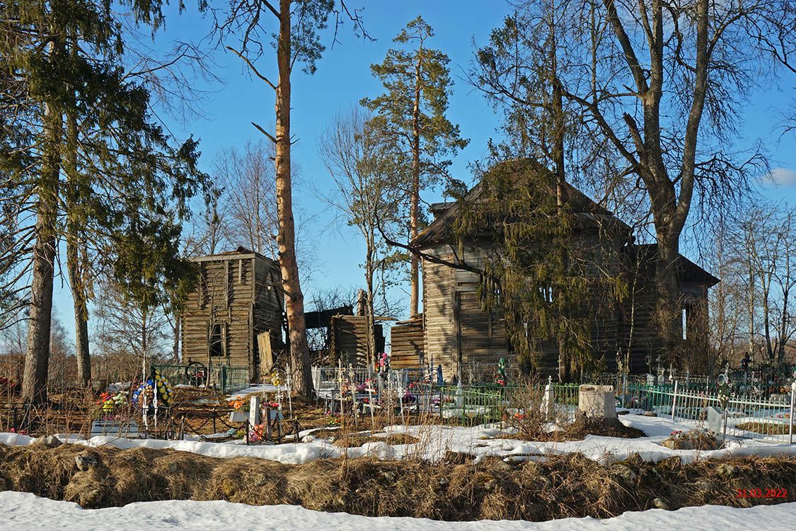 Церковь Илии Пророка, Мокрый Остров (Крестецкий район, Новгородская область). фасады