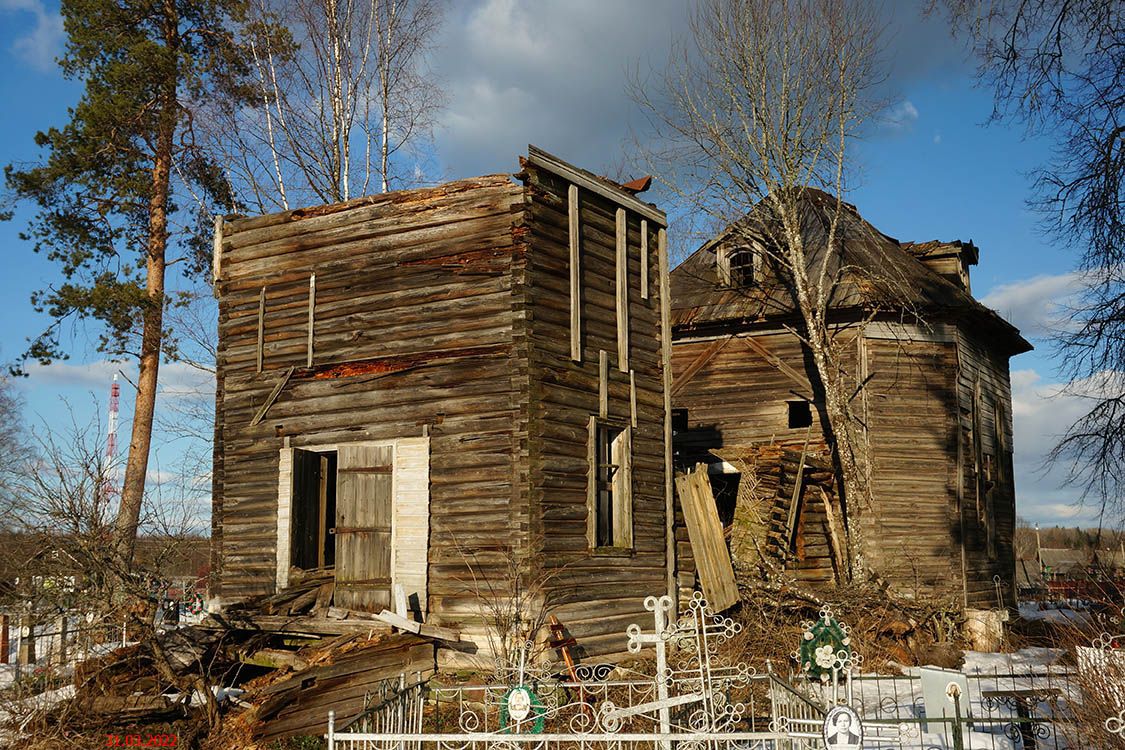 Церковь Илии Пророка, Мокрый Остров (Крестецкий район, Новгородская область). фасады