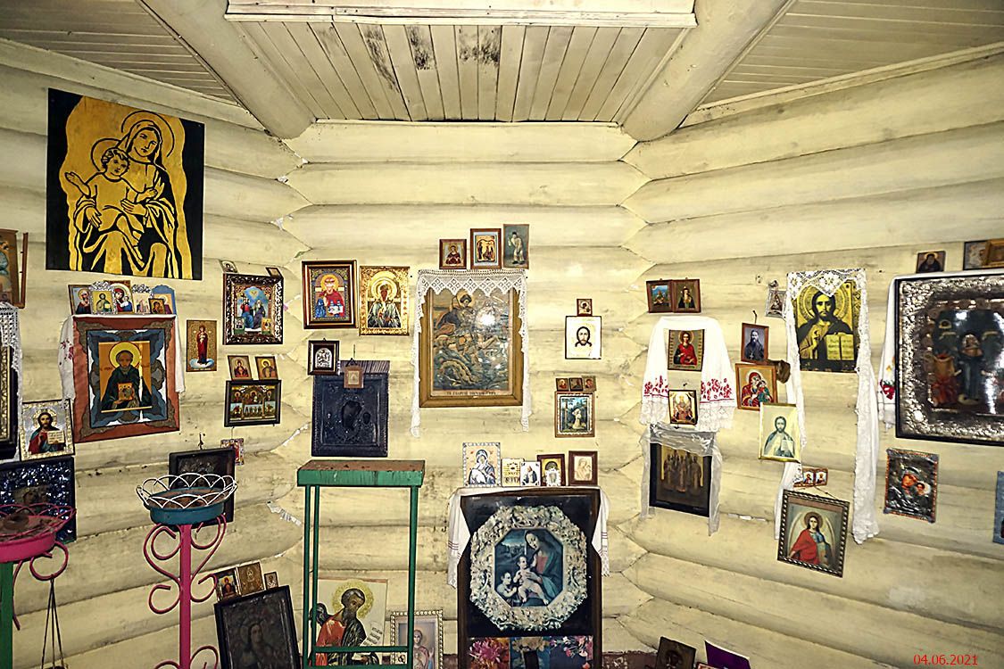 Часовня Серафима Саровского, Окуловка (Окуловский район, Новгородская область). интерьер и убранство