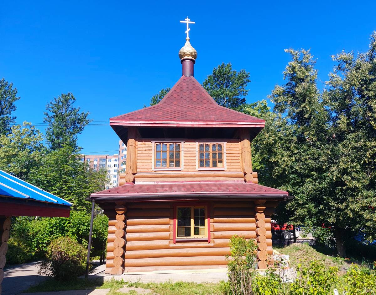 Церковь Вениамина, Митрополита Петроградского, Янино (Всеволожский район, Ленинградская область). фасады