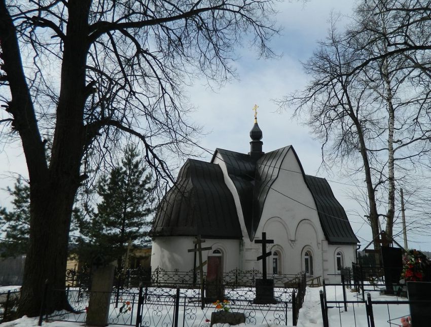 Церковь Илии Пророка, Пешки (Солнечногорский городской округ, Московская область). общий вид в ландшафте, Северный фасад храма