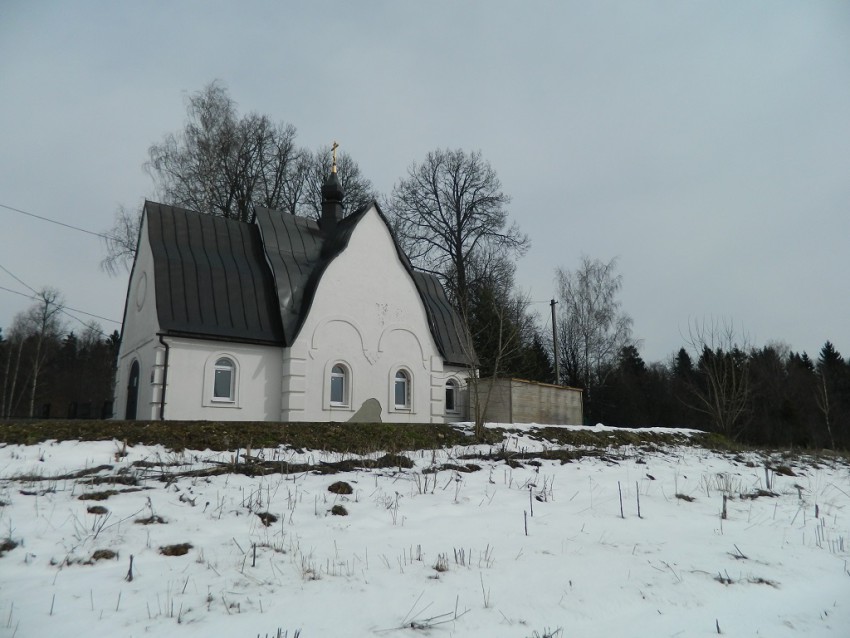 Церковь Илии Пророка, Пешки (Солнечногорский городской округ, Московская область). общий вид в ландшафте, Южный фасад храма