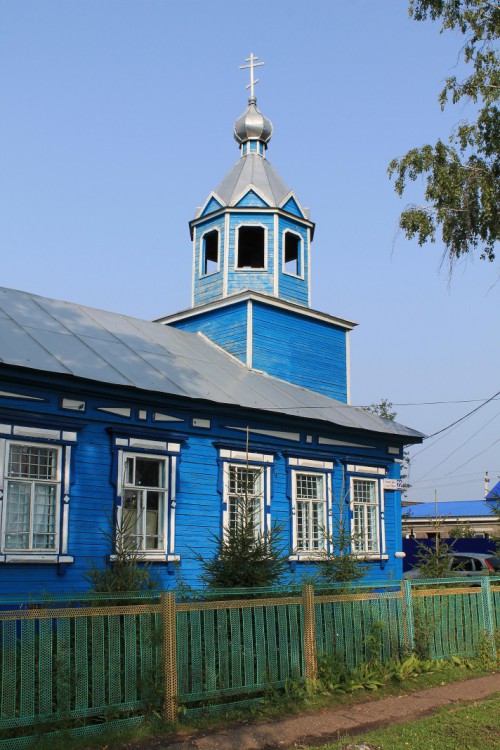 Церковь Рождества Христова (временная), Шемурша (Шемуршинский район, Республика Чувашия). общий вид в ландшафте