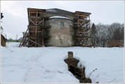 Мальской Рождественский монастырь. Неизвестная трапезная церковь - Малы - Печорский район - Псковская область