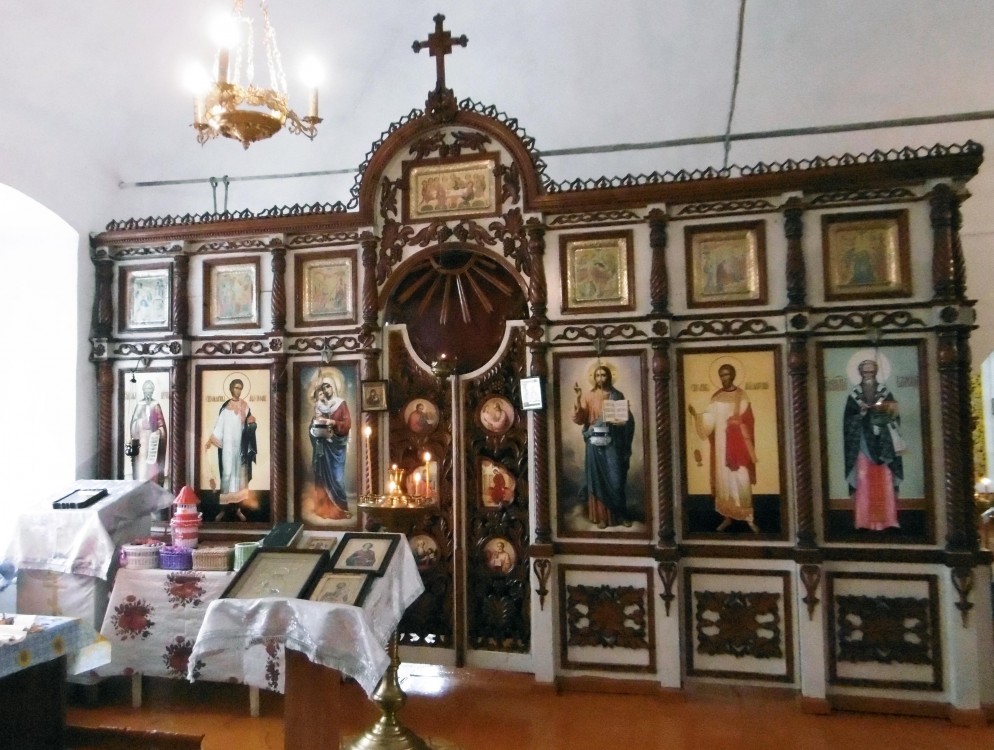 Церковь Троицы Живоначальной, Турминское (Кайбицкий район, Республика Татарстан). интерьер и убранство, Левый придел Илии Пророка