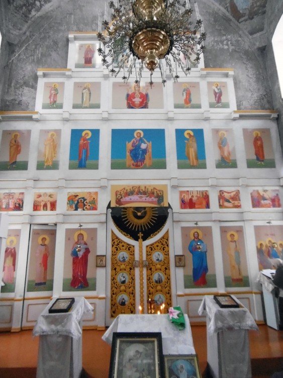 Церковь Троицы Живоначальной, Турминское (Кайбицкий район, Республика Татарстан). интерьер и убранство, Иконостас главного престола Троицы Живоначальной