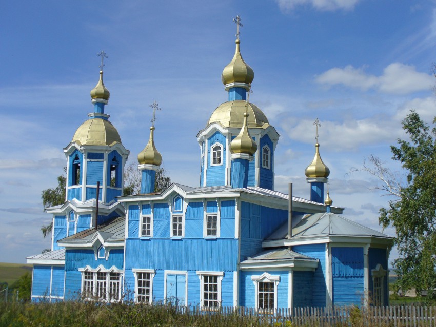 Церковь Успения Пресвятой Богородицы, Малое Подберезье (Кайбицкий район, Республика Татарстан). фасады
