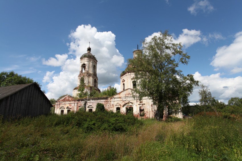 Церковь Благовещения Пресвятой Богородицы, Климово (Торжокский район и г. Торжок, Тверская область). фасады