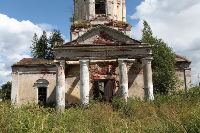 Климово. Церковь Благовещения Пресвятой Богородицы. архитектурные детали