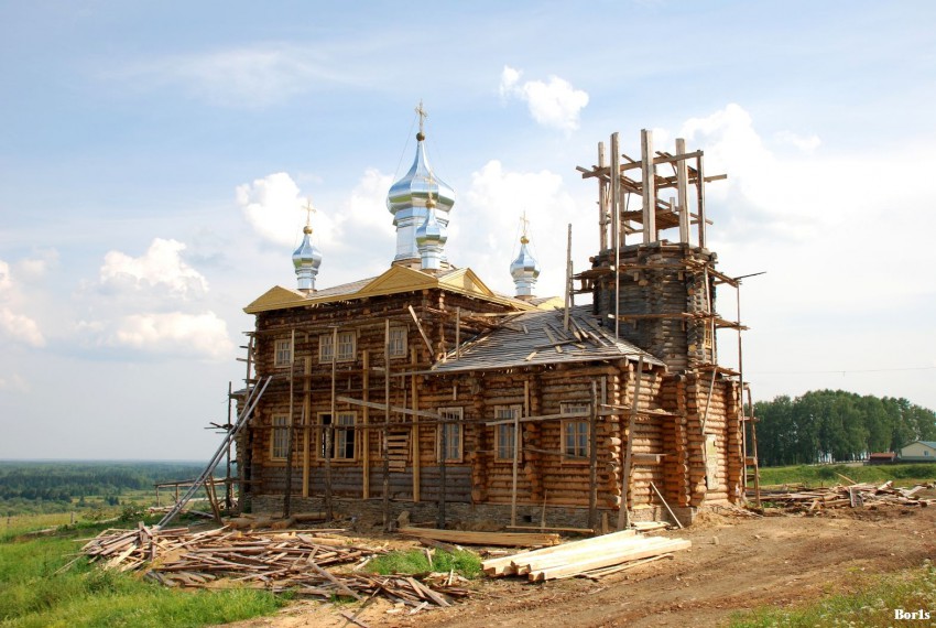 Чердынь. Церковь Илии Пророка из с. Бигичи (копия). документальные фотографии