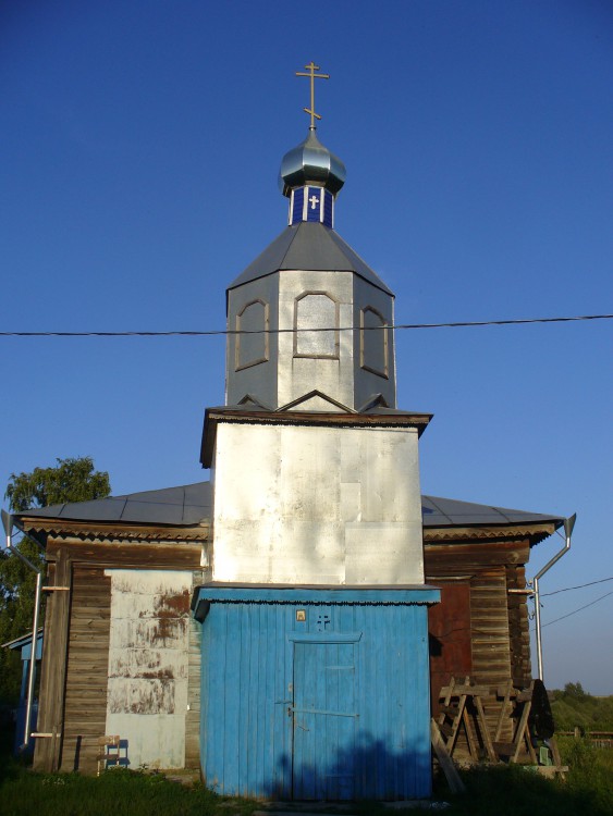Церковь Сергия Радонежского, Большая Акса (Дрожжановский район, Республика Татарстан). фасады