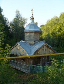 Чувашское Дрожжаное. Часовня Серафима Саровского