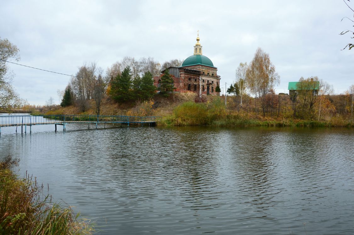 Церковь Троицы Живоначальной, Троицкие Борки (Луховицкий городской округ, Московская область). художественные фотографии