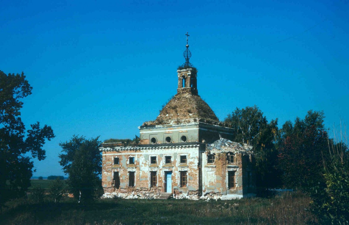 Церковь Троицы Живоначальной, Троицкие Борки (Луховицкий городской округ, Московская область). фасады