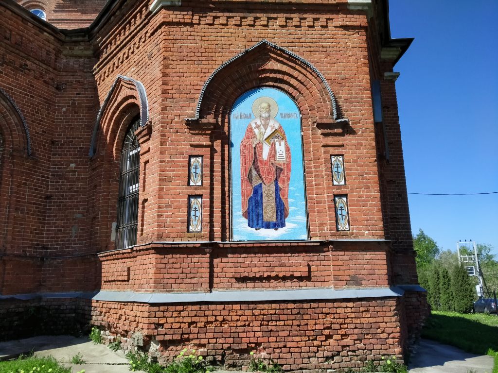 Подлесная Слобода. Церковь Введения во храм Пресвятой Богородицы. архитектурные детали