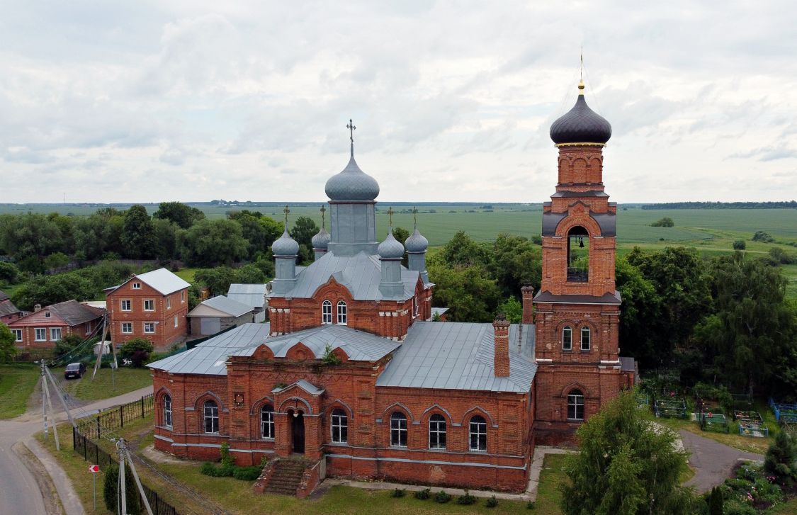 Церковь Введения во храм Пресвятой Богородицы, Подлесная Слобода (Луховицкий городской округ, Московская область). фасады
