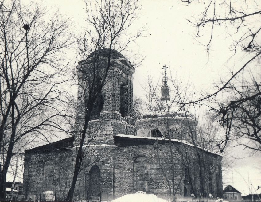 Николая Чудотворца церковь, Городна (Луховицкий городской округ, Московская область). фасады