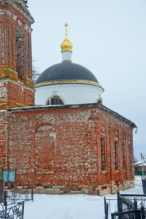 Николая Чудотворца церковь, Городна (Луховицкий городской округ, Московская область). фасады