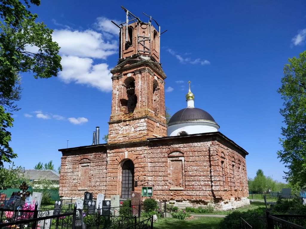 Николая Чудотворца церковь, Городна (Луховицкий городской округ, Московская область). фасады