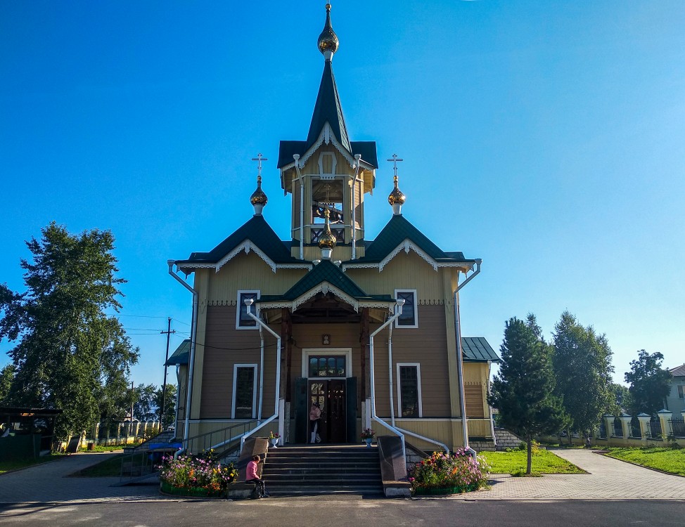 Слюдянка. Церковь Николая Чудотворца. фасады